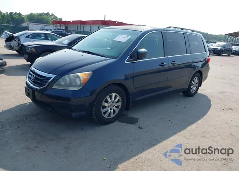 2009 Honda Odyssey Ex z USA, uszkodzony, nr VIN 5FNRL38479B404161